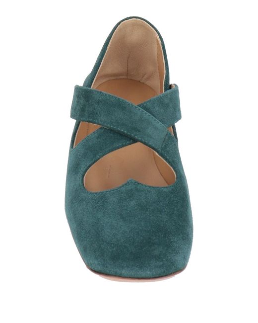 A.Bocca Green Ballet Flats