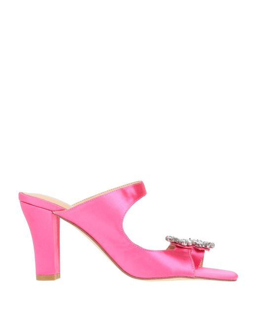 Infradito di Gaelle Paris in Pink