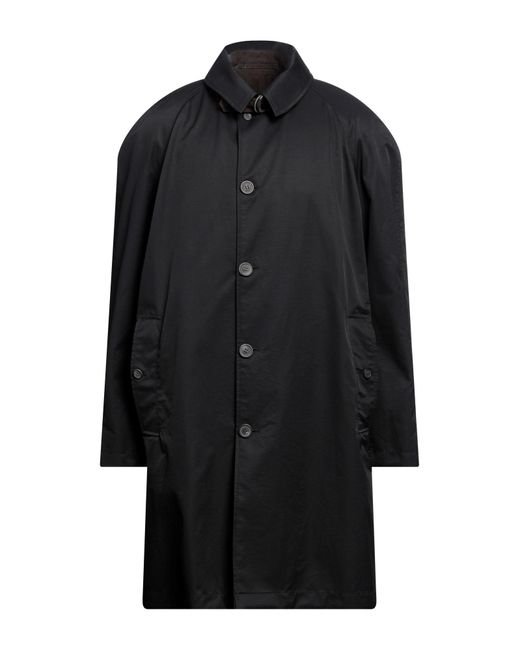 Lanvin Black Overcoat & Trench Coat for men