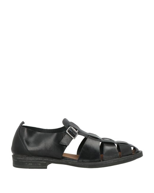 Moma Black Sandals for men