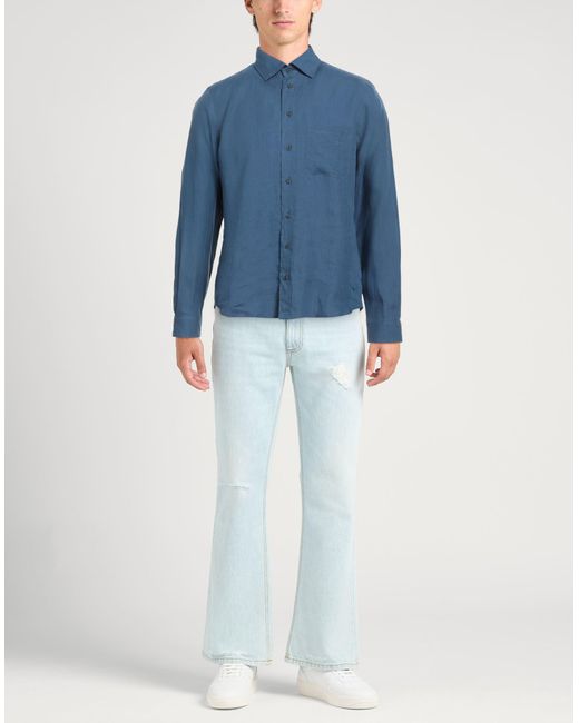 Camisa Sease de hombre de color Blue