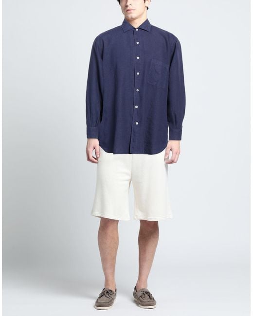 Fedeli Blue Shirt for men