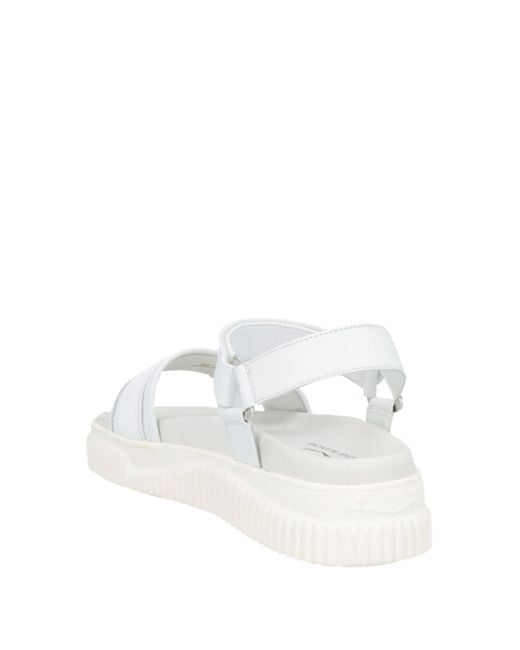 Voile Blanche White Sandals