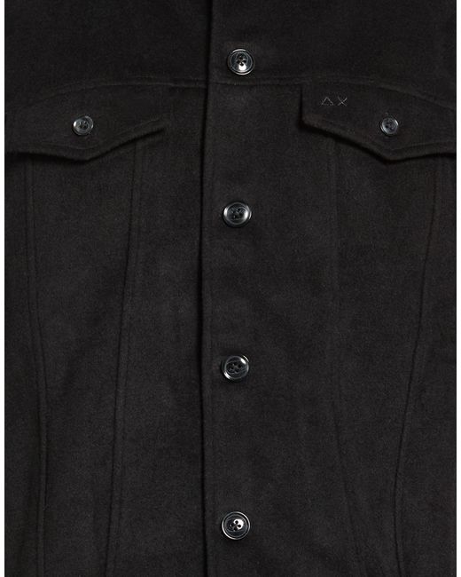 Sun 68 Black Jacket for men