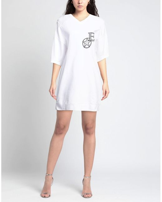 Ermanno Scervino White Mini-Kleid