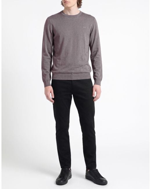 Sun 68 Gray Jumper for men