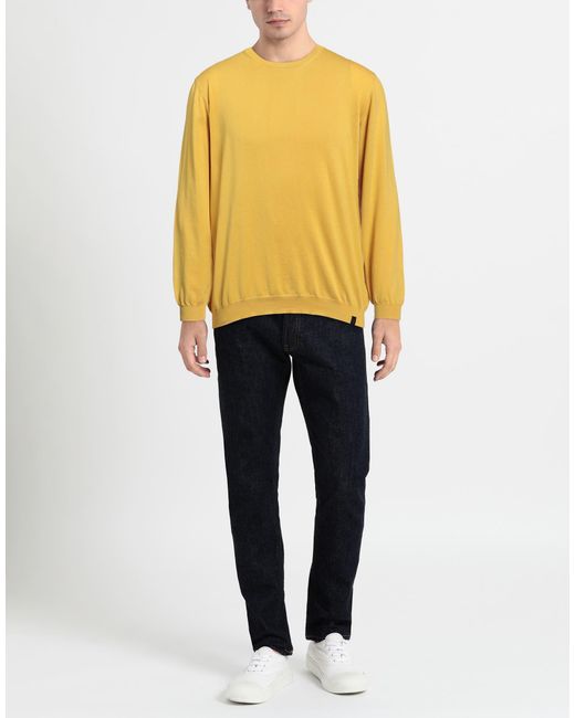 Fay Yellow Sweater for men