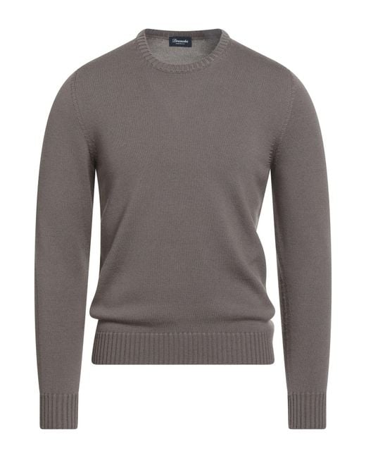 Pullover Drumohr pour homme en coloris Gray