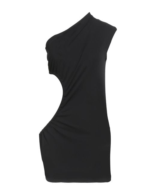 Erika Cavallini Semi Couture Black Top Acetate, Polyamide, Elastane