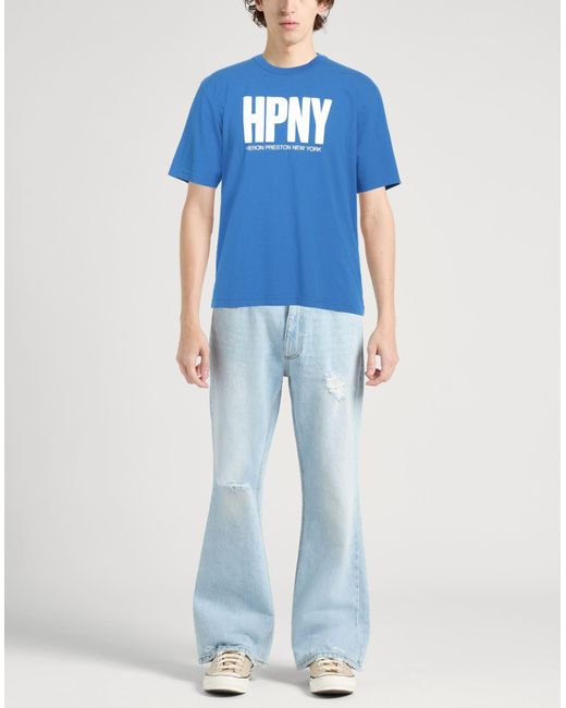 T-shirt di Heron Preston in Blue da Uomo