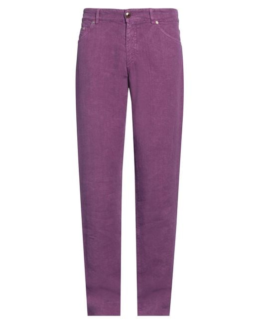 Etro Purple Trouser for men