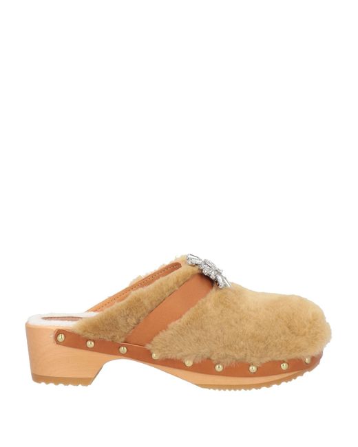 MyChalom Multicolor Mules & Clogs Soft Leather