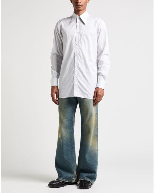Camicia di Maison Margiela in White da Uomo