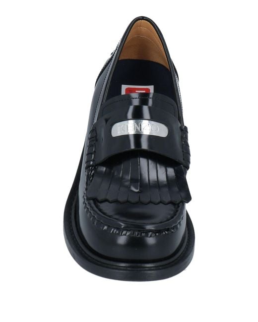 KENZO Black Loafers