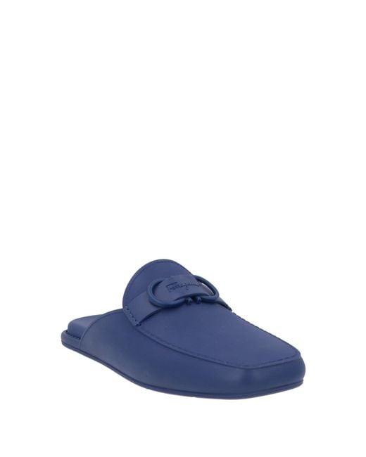 Ferragamo Blue Mules & Clogs for men