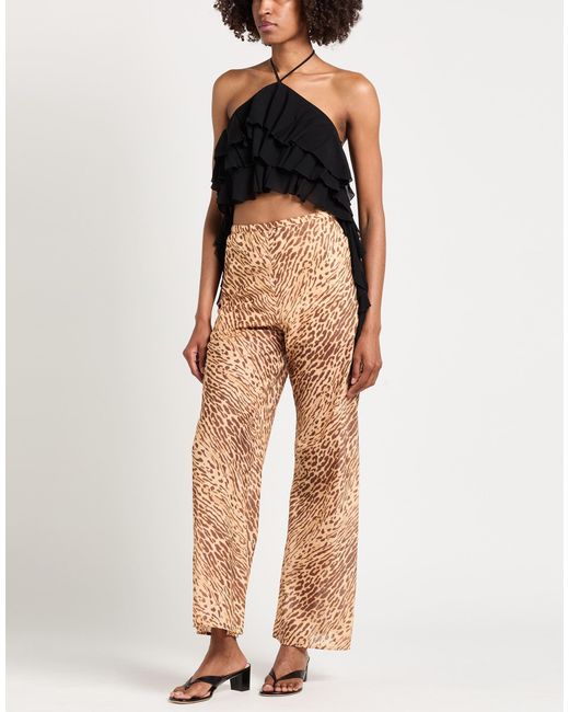 Zimmermann Natural Pants Cotton