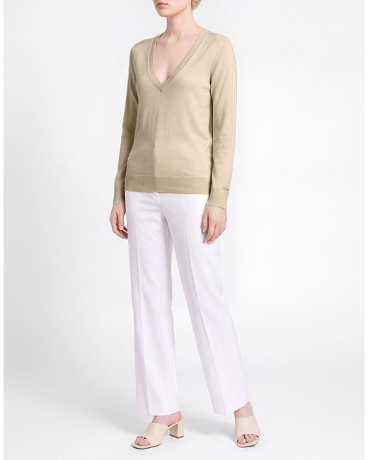 Pullover di Calvin Klein in Natural