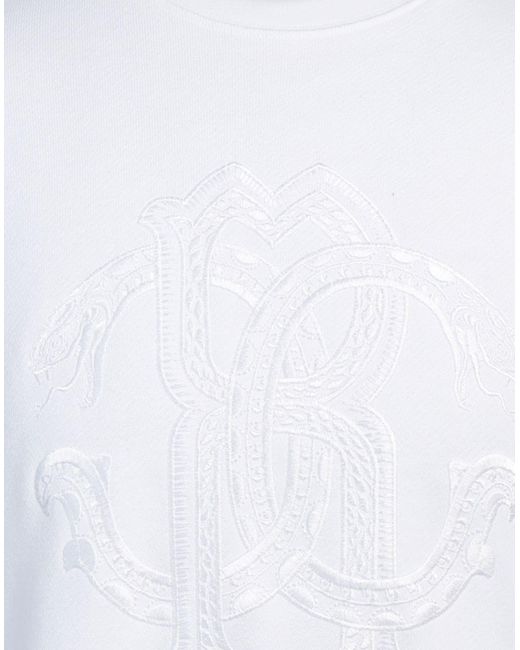 Sudadera Roberto Cavalli de hombre de color White