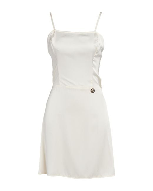 Gaelle Paris White Mini Dress