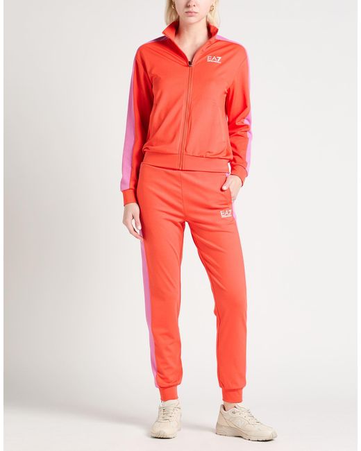 EA7 Red Tracksuit