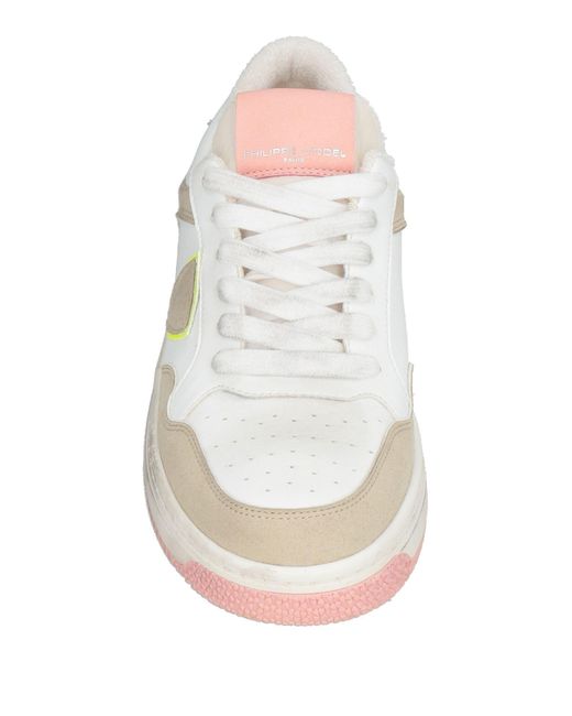 Philippe Model White Trainers