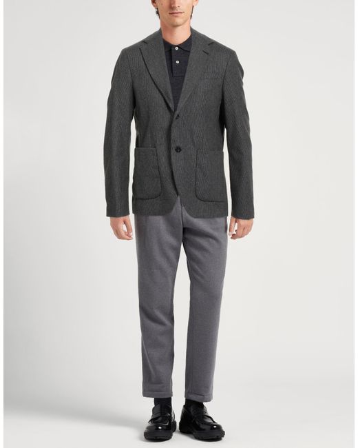 Officina 36 Black Blazer for men