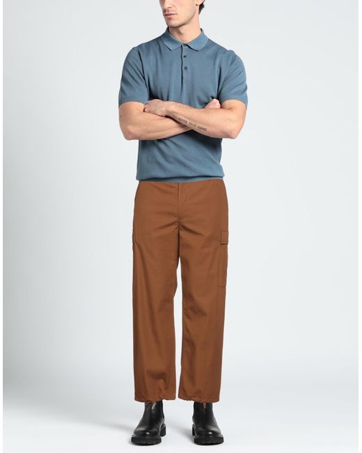KENZO Brown Pants for men