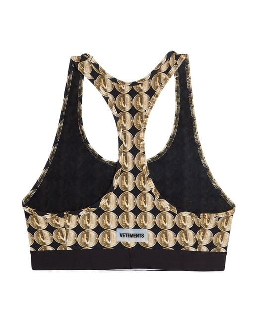 Top Vetements de color Black