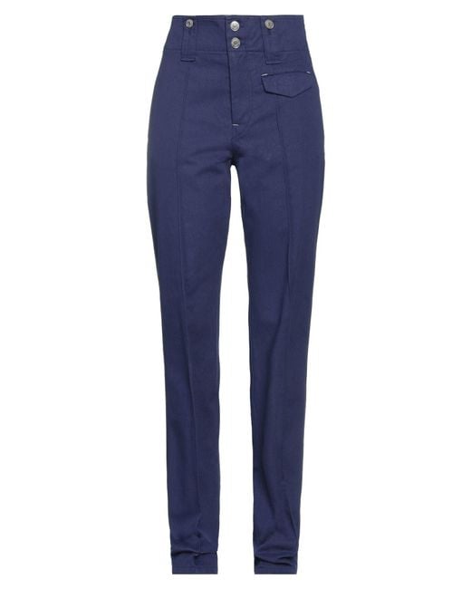 Isabel Marant Blue Denim Trousers