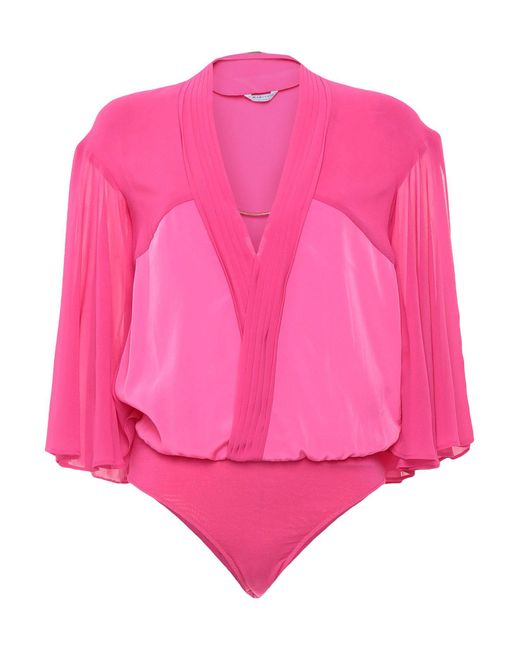 Marciano Pink Bodysuit Polyester