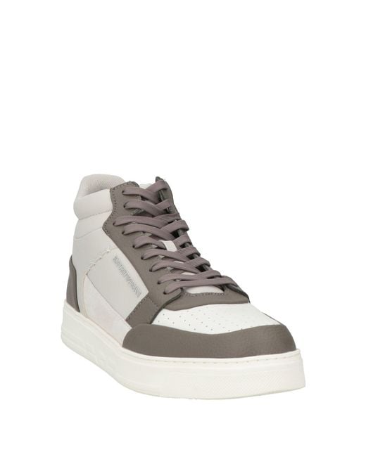 Emporio Armani White Trainers for men