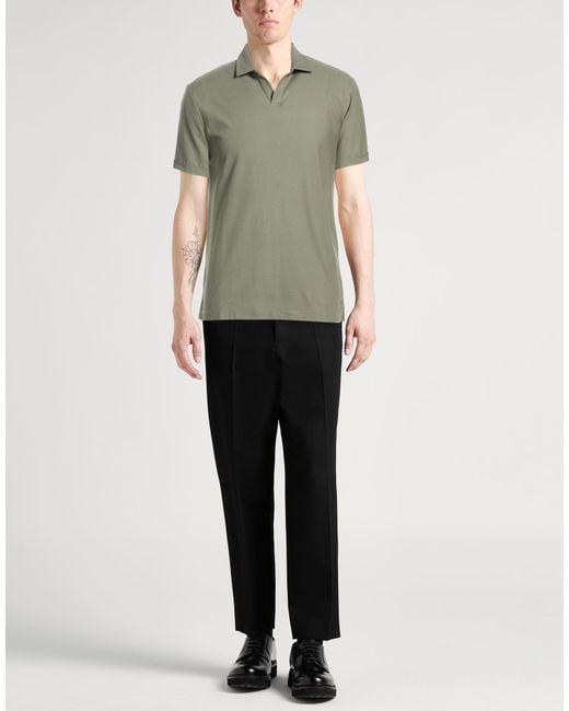 Polo Hackett de hombre de color Green
