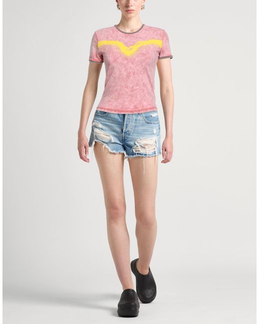 DIESEL Pink T-Shirts