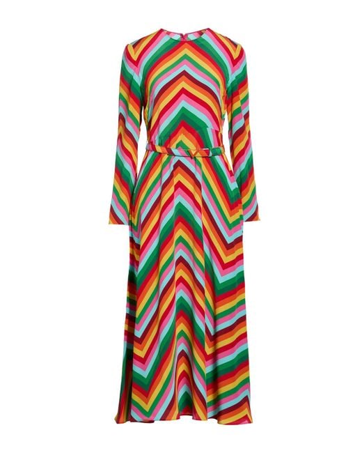 Valentino Garavani Red Midi Dress
