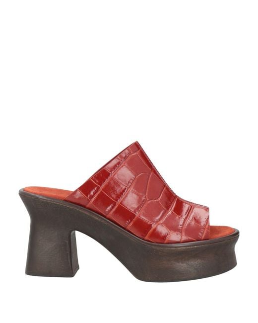 Ferragamo Red Sandals