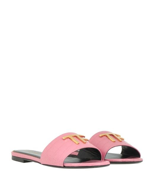 Tom Ford Pink Sandals