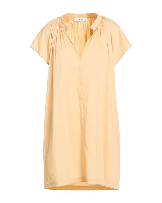 Jijil Natural Marigold Mini Dress Cotton, Polyamide, Elastane