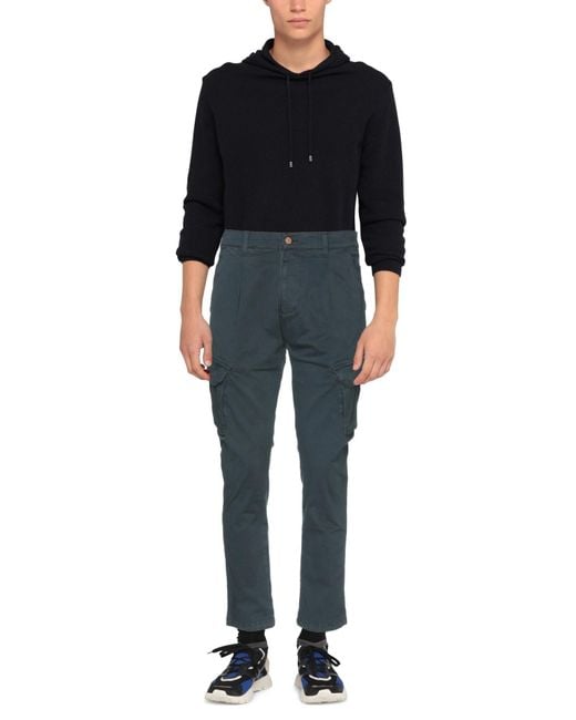 Daniele Alessandrini Blue Trouser for men