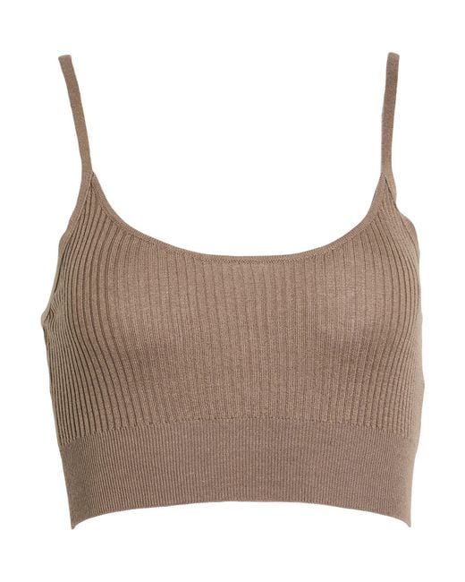 Top Wild Cashmere de color Brown