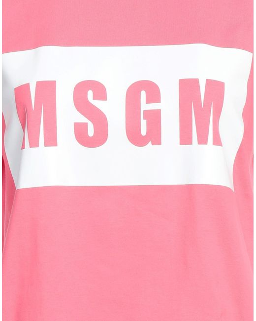MSGM Pink T-shirt