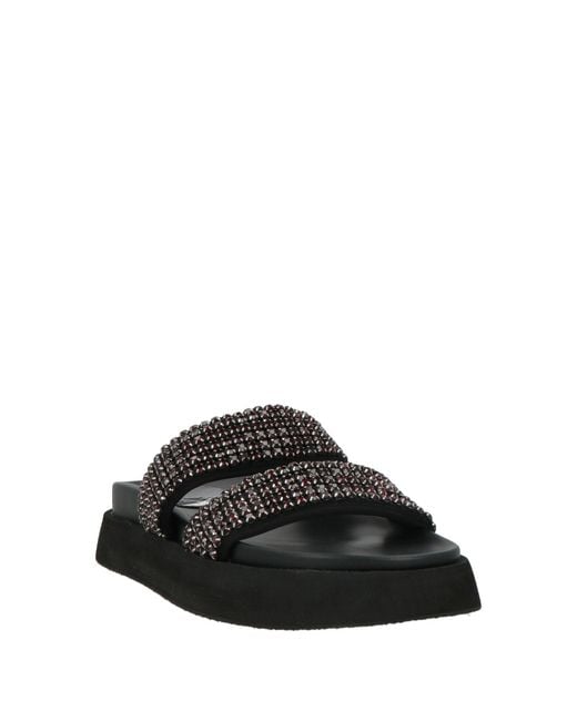 Tosca Blu Black Sandals
