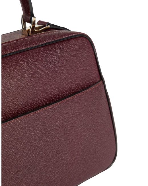 Valextra Purple Handbag
