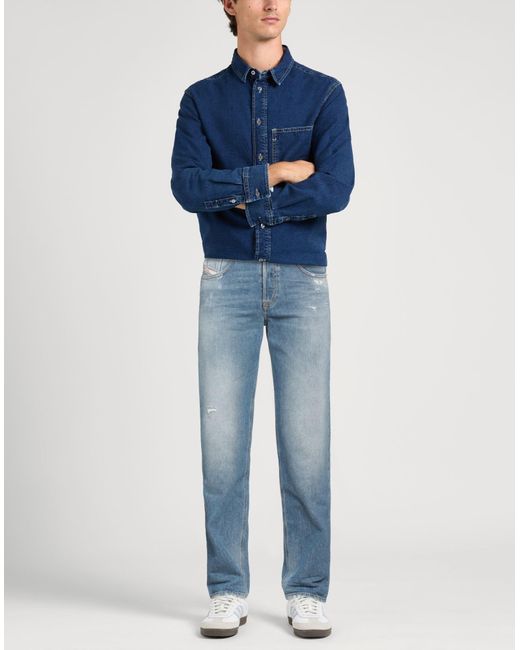 DIESEL Blue Jeans Cotton, Elastane for men