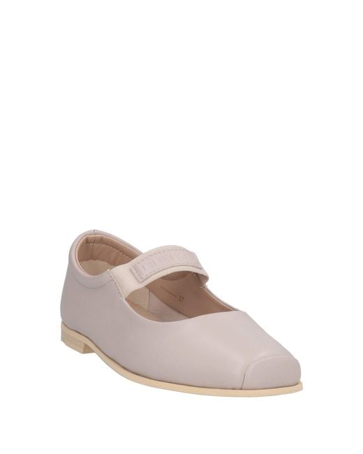Inuikii Gray Ballet Flats