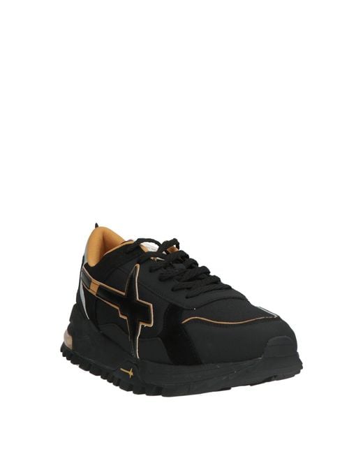 W6yz Black Trainers for men
