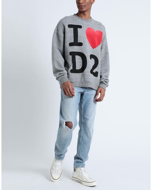 DSquared² Gray Sweatshirt for men