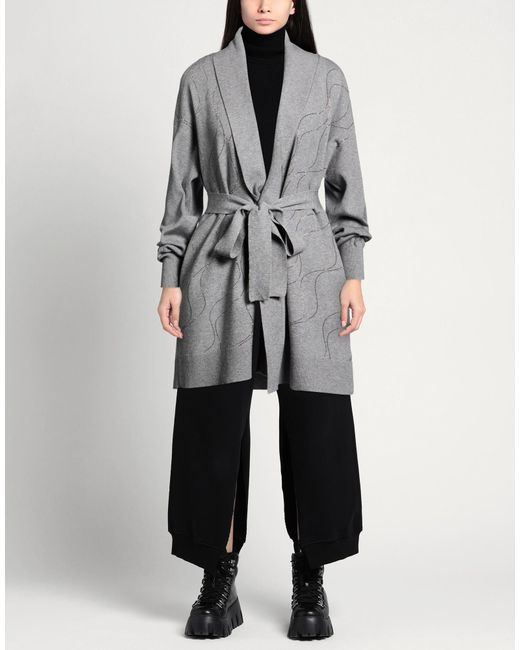 No Secrets Gray Cardigan