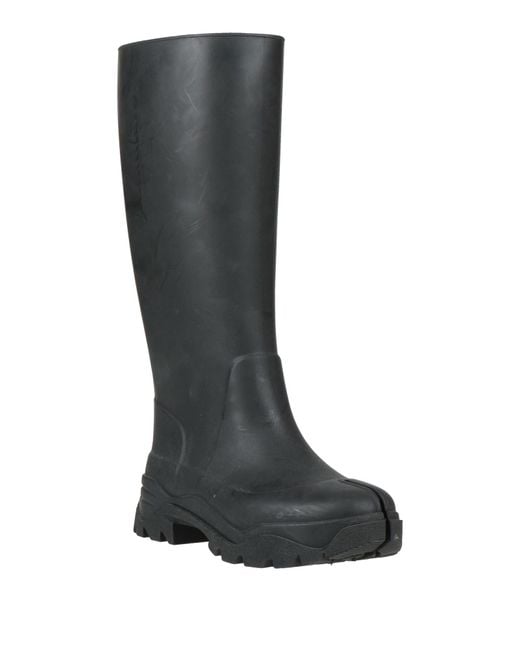Maison Margiela Black Boot Synthetic Material