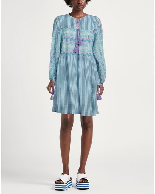 Antik Batik Blue Mini Dress