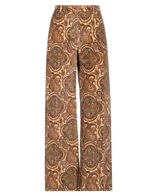 Alberto Biani Natural Pants Cotton, Elastane
